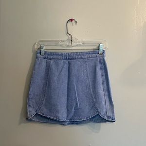 PacSun denim skirt